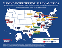 Making Internet For All in America Map